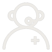 Medical Receptionist Icon grey